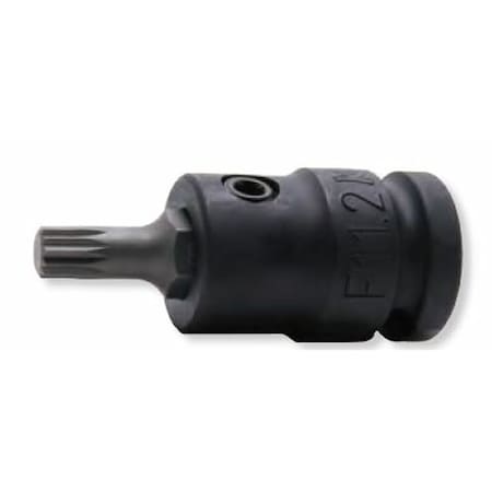 Ko-Ken Bit Socket XZN M12 Triple Square 98mm 1/2 Sq. Drive 14134X.98-M12